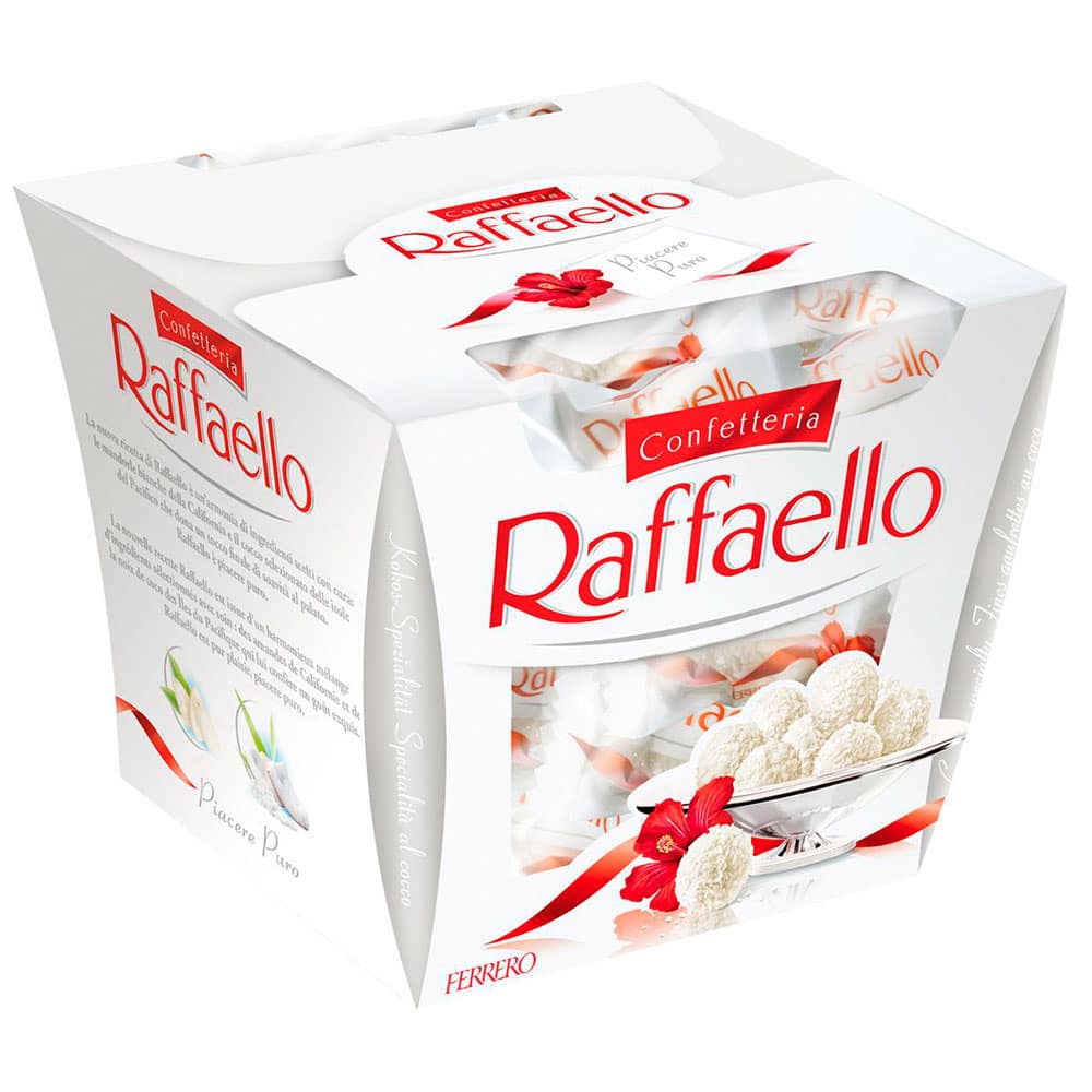 Конфеты «Raffaello» 150 г. в Вышнем Волочке - Купить с доставкой по цене  490 руб. | Конфеты «Raffaello» 150 г. в интернет-магазине Ultra Flowers